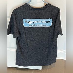 Vineyard Vines Dark Gray T-Shirt with South Carolina Design